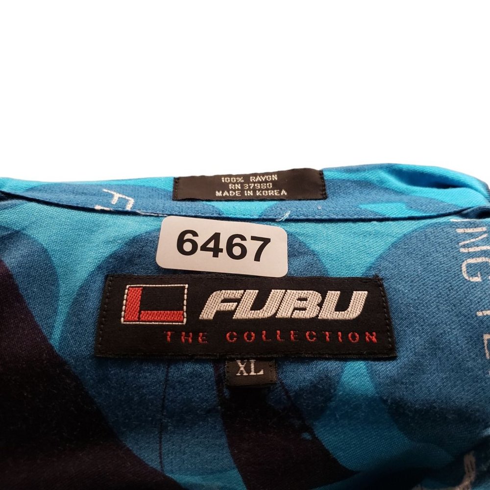 Fubu World Class Sailing Team Button Up Shirt Sho… - image 4